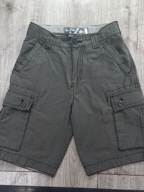 Wear First Dark Green Cargo Shorts